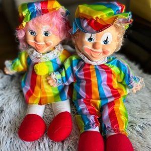 Vintage Clown Dolls (Stuffed)